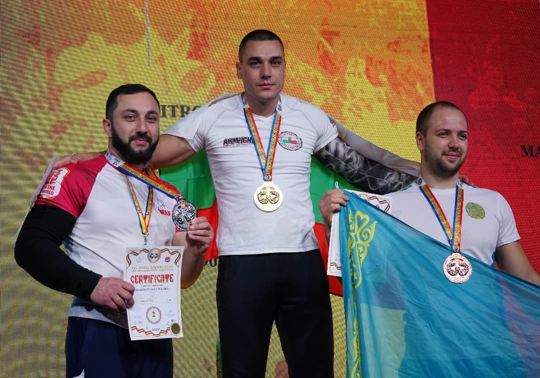 Plamen Dimitrov - Παγκόσμιος Πρωταθλητής Χειροπάλης